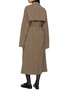Back View - Click To Enlarge - THE ROW - Rhydian Oversized Silk Wool Trench Coat