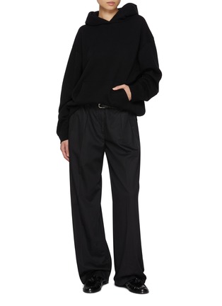 Figure View - Click To Enlarge - THE ROW - Levine Hooded Cashmere Sweatshirt