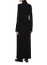 Back View - Click To Enlarge - THE ROW - Leoline Turtleneck Wool Dress