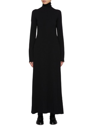 Main View - Click To Enlarge - THE ROW - Leoline Turtleneck Wool Dress
