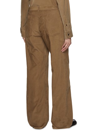 Back View - Click To Enlarge - THE ROW - Eglitta Cotton Corduroy Pants