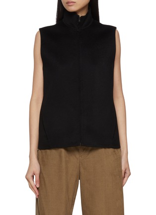 Main View - Click To Enlarge - THE ROW - Federica High Neck Cashmere Vest