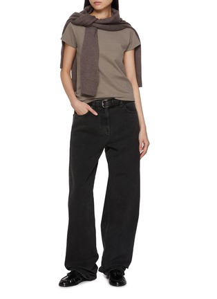 Figure View - Click To Enlarge - THE ROW - Clair Cotton Denim Jeans