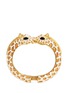 Main View - Click To Enlarge - KENNETH JAY LANE - Enamel double giraffe gold plated cuff