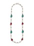 Main View - Click To Enlarge - KENNETH JAY LANE - Pavé glass pearl stone necklace
