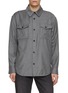 Main View - Click To Enlarge Main View - Click To Enlarge - THE ROW - Dashiell Wool Western Shirt