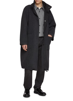 Figure View - Click To Enlarge - THE ROW - Dashiell Wool Western Shirt