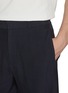  - THE ROW - Mista Diagonal Seam Silk Wool Pants
