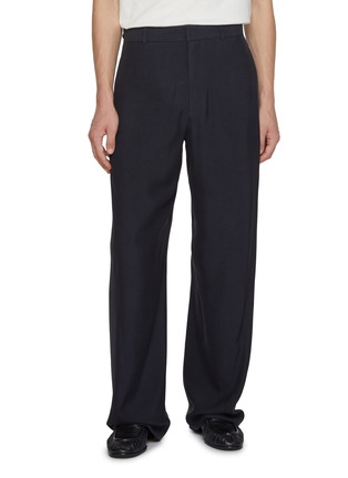 Main View - Click To Enlarge - THE ROW - Mista Diagonal Seam Silk Wool Pants