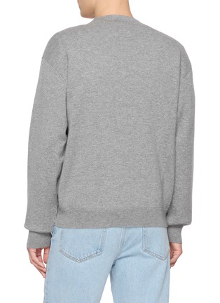 Back View - Click To Enlarge - THE ROW - Vonn Oversized Cashmere Cardigan