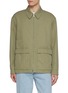 Main View - Click To Enlarge - THE ROW - Justo Cashmere Cotton Gabardine Jacket