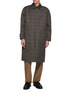 Main View - Click To Enlarge Main View - Click To Enlarge - THE ROW - Palo Reversible Glen Check Wool Silk Coat