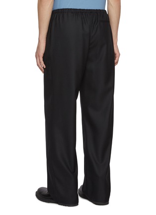 Back View - Click To Enlarge - THE ROW - Xon Drawstring Wool Pants