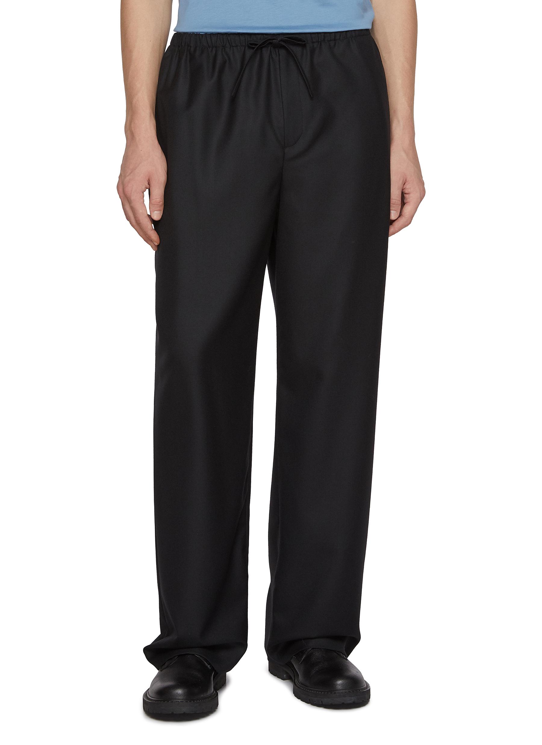 THE ROW | Xon Drawstring Wool Pants | Men | Lane Crawford