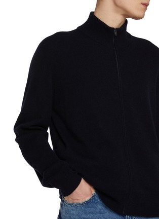  - THE ROW - Tobias Mock Neck Cashmere Jacket