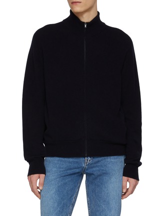Main View - Click To Enlarge - THE ROW - Tobias Mock Neck Cashmere Jacket