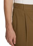  - THE ROW - Belamy Single Pleat Cotton Cashmere Pants