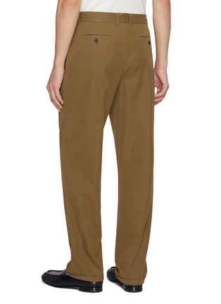Back View - Click To Enlarge - THE ROW - Belamy Single Pleat Cotton Cashmere Pants