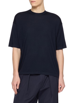 Main View - Click To Enlarge - THE ROW - Dlomu Wool T-Shirt