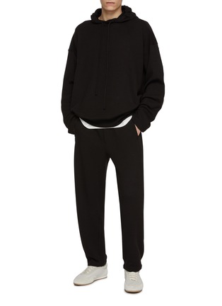 Figure View - Click To Enlarge - THE ROW - Kaol Elasticated Cotton Cashmere Pants