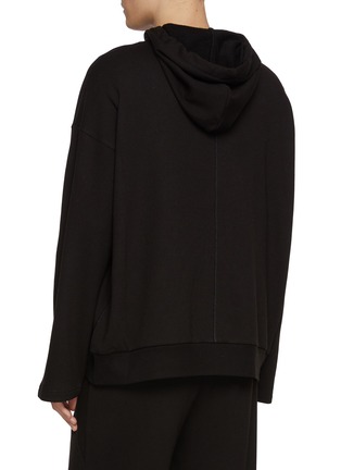 Back View - Click To Enlarge - THE ROW - Stanley Cotton Cashmere Hoodie