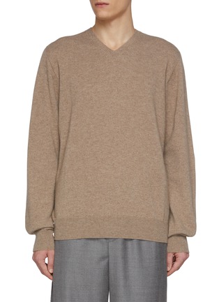 Main View - Click To Enlarge - THE ROW - Rod V-Neck Cashmere Sweater
