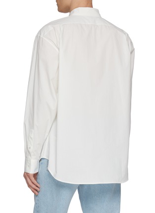 Back View - Click To Enlarge - THE ROW - Thane Cotton Shirt