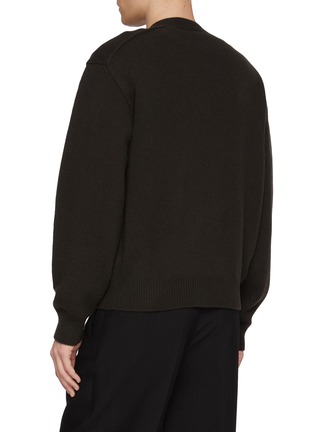 Back View - Click To Enlarge - THE ROW - Mats Cashmere Cardigan