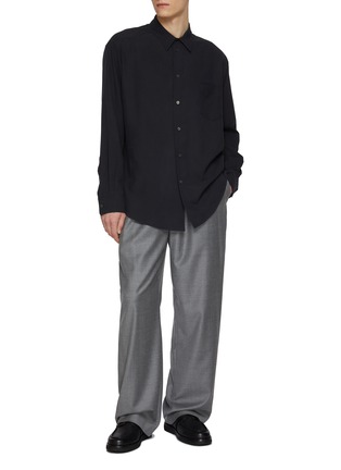 Figure View - Click To Enlarge - THE ROW - Briar Silk Shirt