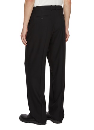 Back View - Click To Enlarge - THE ROW - Zev Double Pleat Wool Pants