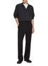 Figure View - Click To Enlarge - THE ROW - Zev Double Pleat Wool Pants