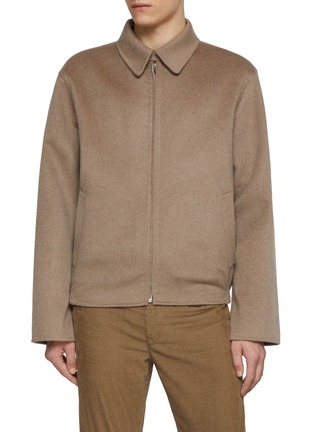 Main View - Click To Enlarge Main View - Click To Enlarge - THE ROW - Dantes Zip Up Cashmere Jacket