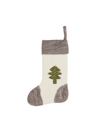 Main View - Click To Enlarge - GRY & SIF - Big Tree Felted Stocking