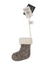 GRY & SIF Mini Stocking Felted Ornament — Grey