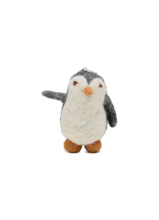 Main View - Click To Enlarge - GRY & SIF - Penguin Felted Ornament