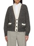 Main View - Click To Enlarge - BRUNELLO CUCINELLI - Contrast Trim Knit Cardigan
