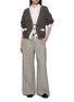 Figure View - Click To Enlarge - BRUNELLO CUCINELLI - Contrast Trim Knit Cardigan