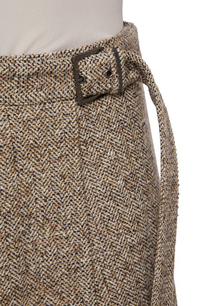  - BRUNELLO CUCINELLI - Belted Asymmetric Skirt