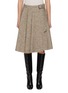 Main View - Click To Enlarge - BRUNELLO CUCINELLI - Belted Asymmetric Skirt
