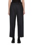 Main View - Click To Enlarge - BRUNELLO CUCINELLI - D Ring Belted Virgin Wool Suiting Pants