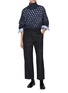 Figure View - Click To Enlarge - BRUNELLO CUCINELLI - D Ring Belted Virgin Wool Suiting Pants