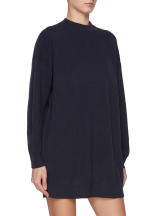 Detail View - Click To Enlarge - BRUNELLO CUCINELLI - Cashmere Knit Mini Dress