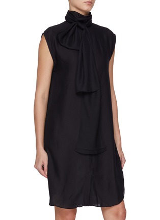 Detail View - Click To Enlarge - BRUNELLO CUCINELLI - Cashmere Knit Mini Dress