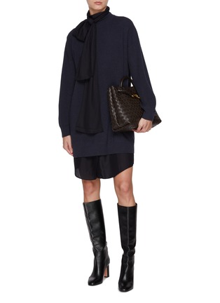 Figure View - Click To Enlarge - BRUNELLO CUCINELLI - Cashmere Knit Mini Dress