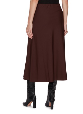 Back View - Click To Enlarge - BRUNELLO CUCINELLI - Fluid Midi Skirt