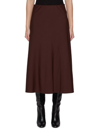 Main View - Click To Enlarge - BRUNELLO CUCINELLI - Fluid Midi Skirt