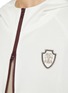  - BRUNELLO CUCINELLI - Logo Patch Hooded Jacket