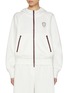 Main View - Click To Enlarge - BRUNELLO CUCINELLI - Logo Patch Hooded Jacket