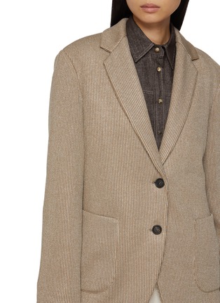  - BRUNELLO CUCINELLI - Knit Single Breasted Blazer