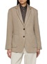 Main View - Click To Enlarge - BRUNELLO CUCINELLI - Knit Single Breasted Blazer